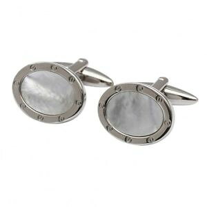 yzYANZT?@|[gJtNXGfBVmother of pearl port hole cufflinks oval edition