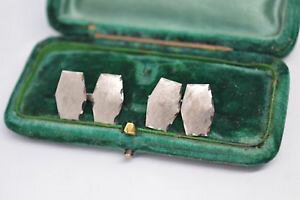 yzYANZT?@re[WA[fRfUCJtNXvintage 800 european silver cufflinks with an art deco design b537