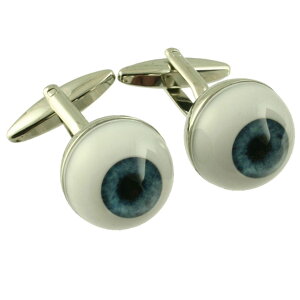 �y���������z�����Y�A�N�Z�T��?�@���K�l�J�t�����N�X�{�[���{�b�N�X�I��optician cufflinks eye ball optometrists novelty engraved personalised box