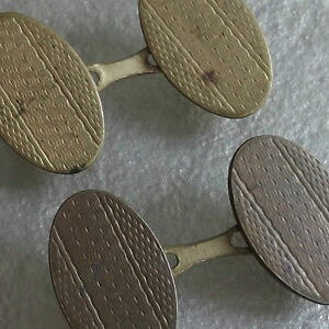 �y���������z�����Y�A�N�Z�T��?�@�r���e�[�W�����Y�J�t�����N�X�A�[���f�Rcufflinks vintage mens cuff links 1920s 1930s art deco goldtone