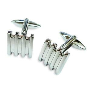 �y���������z�����Y�A�N�Z�T��?�@�V���o�[�o�[�J�t�����N�Xsilver bars cufflinks