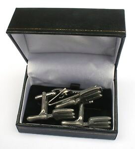yzYANZT?@K[ftH[Ns[^[JtX{^^CNbv{bNXZbggarden fork pewter cufflinks and tie clip set gift boxed