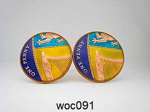 yzYANZT?@GiRCJtNXp^[yj[british enamelled coin cufflinks one penny choice of pattern