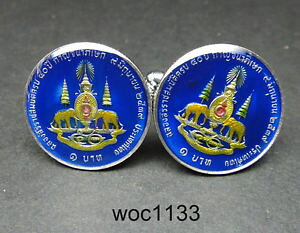 yzYANZT?@^CGip^[RCJtNXthailand enamelled coin cufflinks choice of pattern