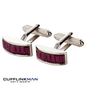 yzYANZT?@Xg{JtNXstrobe purple crystal cufflinks