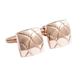 �y���������z�����Y�A�N�Z�T��?�@���[�Y�S�[���h�N�b�V�����J�t�����N�Xrose gold cushion cufflinks
