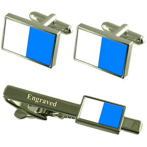 yzYANZT?@u[VC^AJtX{^^CNbvZbgbrescia city italy flag cufflinks engraved tie clip set