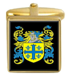�y���������z�����Y�A�N�Z�T��?�@�J�t�X�����N�{�b�N�X�Z�b�gyon england family crest coat of arms heraldry cufflinks box set engraved