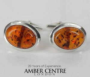 yzYANZT?@C^ANVbNVo[JtX{^ogitalian made classic 925 silver cufflinks genuine baltic amber cf020 rrp115