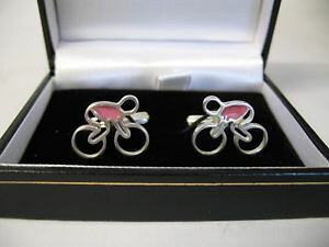 yzYANZT?@\bhVo[GiJtX{^TCNoCNWCsNW[W[solid silver and enamel cufflinks cycle bike design giro pink jersey