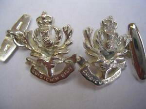 �y���������z�����Y�A�N�Z�T��?�@�j���[925�X�^�[�����Oqueens own highlanders qoh�J�t�X�����N 925 sterling silver queens own highlanders qoh regiment mens cufflinks