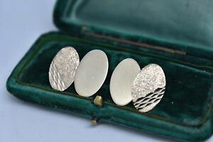 yzYANZT?@Be[WS[hYJtX{^A[fRfUCvintage 9ct gold mens cufflinks with an art deco design 418g g139
