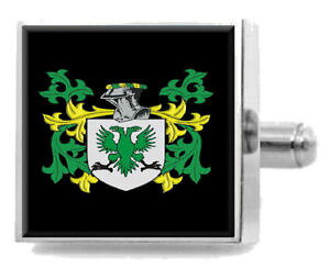 yzYANZT?@AChJtX{^{bNXloughnan ireland heraldry crest sterling silver cufflinks engraved box