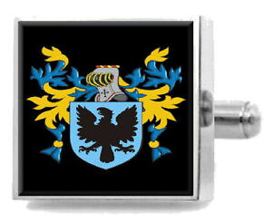 yzYANZT?@n[R[gCOhJtX{^{bNXharcourt england heraldry crest sterling silver cufflinks engraved box