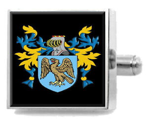 yzYANZT?@CMXJtX{^{bNXibbotson england heraldry crest sterling silver cufflinks engraved box