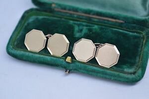 yzYANZT?@Be[WS[hYJtX{^A[fRfUCvintage 9ct gold mens cufflinks with an art deco design 514g b765