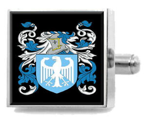 yzYANZT?@XRbghJtX{^{bNXfeemster scotland heraldry crest sterling silver cufflinks engraved box