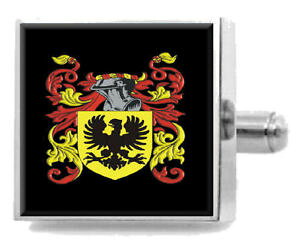 yzYANZT?@AChX^[OJtXNscullion ireland heraldry crest sterling silver cufflinks engraved box