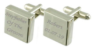 yzYANZT?@X^[OVo[XNGAJtX{^stepfather of groom engraved sterling silver square cufflinks
