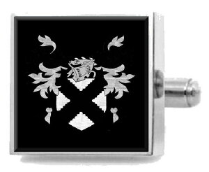 �y���������z�����Y�A�N�Z�T��?�@�X�R�b�g�����h�J�t�X�{�^���{�b�N�Xcolquhoun scotland heraldry crest sterling silver cufflinks engraved box