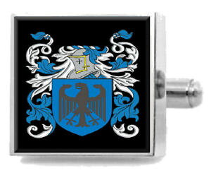 �y���������z�����Y�A�N�Z�T��?�@�X�R�b�g�����h�J�t�X�{�^���{�b�N�Xmilarvie scotland heraldry crest sterling silver cufflinks engraved box
