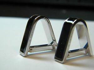 yzYANZT?@|VFfUCX^[OVo[VGbgf^JtX{^{bNXuhporsche design sterling silver silhouette delta cufflinks brand in box