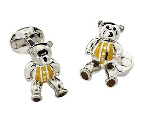 yzYANZT?@fB[LtVXVo[GiefBxAJtNXdeakin and francis silver amp; yellow enamel teddy bear cufflinks