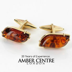 yzYANZT?@C^A\bhS[hNVbNogJtX{^italian made classic baltic amber cufflinks in solid 9ct gold gf0021 rrp350