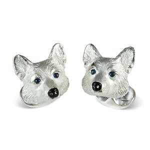 yzYANZT?@fB[LtVXR[M[JtNXX^[OVo[GiTt@CAdeakin and francis corgi dog cufflinks sterling silver amp; enamel sapphire eyes
