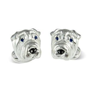 yzYANZT?@fB[LtVXyCJtNXX^[OVo[GiTt@CAdeakin and francis shar pei dog cufflinks sterling silver amp; enamel sapphire eyes