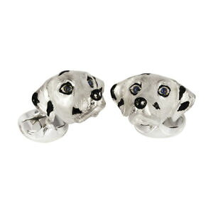 yzYANZT?@fB[LtVX_}`AJtX{^Vo[GiTt@CAdeakin and francis dalmatian dog cufflinks silver amp; enamel sapphire eyes