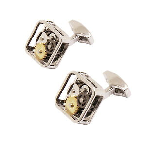 yzYANZT?@v[e[V{bNXfUCXNGAJtNXsophos silver watch design square cufflinks in presentation gift box