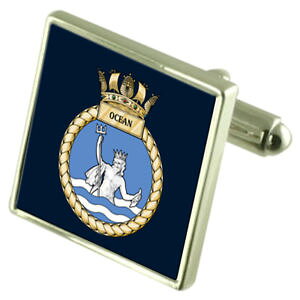 �y���������z�����Y�A�N�Z�T��?�@���C�����l�C�r�[�I�[�V�����J�t�����N�Xroyal navy hms ocean cufflinks