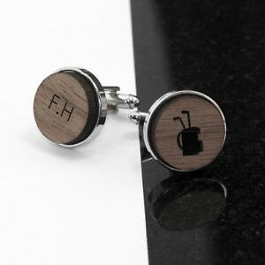 �y���������z�����Y�A�N�Z�T��?�@�S���t�o�b�O�J�t�X�{�^���p�[�\�i���C�Ywooden golf bag cufflinks personalised