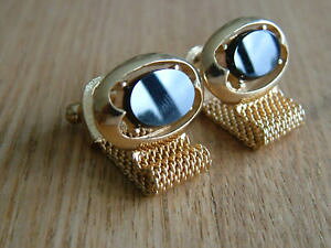 yzYANZT?@re[WbvAEhbVJtX{^vintage wraparound mesh cufflinks stunning individual detailed design