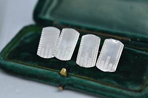 �y���������z�����Y�A�N�Z�T��?�@�r���e�[�W�X�^�[�����O�V���o�[�A�[���f�R�f�U�C���J�t�����N�Xvintage sterling silver cufflinks with an art deco design g51