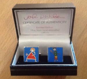 �y���������z�����Y�A�N�Z�T��?�@�W�����E�B���\���J�t�����N�Xpainting the town too, hand enamelled limited edition cufflinks by john d wilson