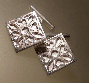 �y���������z�����Y�A�N�Z�T��?�@itish�A�C�������h925cufflinksitish ireland 925 silver cufflinks with heart