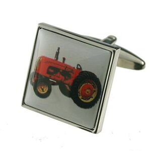 yzYANZT?@JtNXJtX{^g^[GW{bNXIcuff links farming cufflinks red tractor engine engraved personalised box
