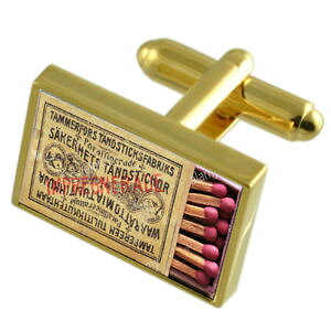 �y���������z�����Y�A�N�Z�T��?�@�{�b�N�X�J�t�X�{�^�����b�Z�[�W�{�b�N�Xbox matches goldtone cufflinks engraved message box