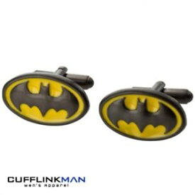 【送料無料】メンズアクセサリ—　バットマンエンブレムカフリンクスbatman emblem cufflinks