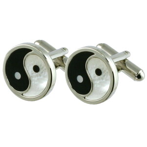 �y���������z�����Y�A�N�Z�T��?�@�I�j�L�X�p�[���J�t�����N�X�{�b�N�Xyin yang onyx amp; mother of pearl cufflinks good evil engraved personalised box
