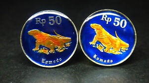 yzYANZT?@ChlVAGiRCJtX{^RhhSU[hindonesia enamel coin cufflinks komodo dragon lizard 19mm