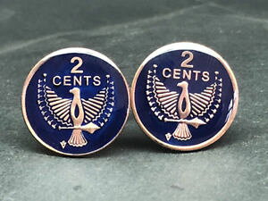 �y���������z�����Y�A�N�Z�T��?�@�\�������R�C���J�t�����N�X�C�[�O��solomon islands coin cufflinks, eagle spirit of malaita, 22mm