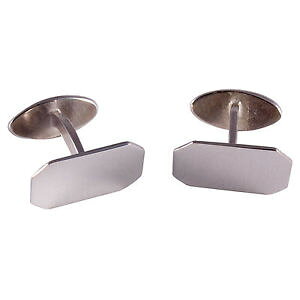 �y���������z�����Y�A�N�Z�T��?�@�X�^�[�����O�V���o�[�J�t�X�{�^��925 sterling silver british made mens plain cufflinks cl60