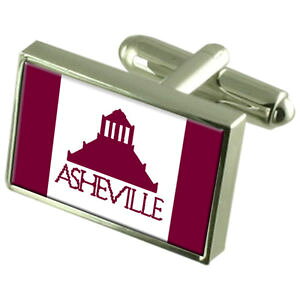 yzYANZT?@AVrAJX^[OVo[tOJtX{^{bNXasheville city usa sterling silver flag cufflinks engraved box