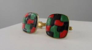 【送料無料】メンズアクセサリ? デザイナーカフスボタンj78 designer 70 er jahre cufflinks modernist