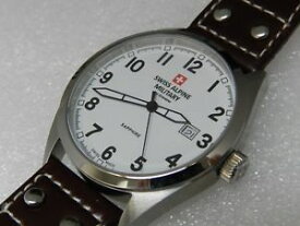 【送料無料】腕時計　ウォッチ　スイスアルプスリーダーアラームサファイアクリスタルswiss alpine lder militar reloj para caballero, perfecto estado, cristal de zafiro, nuevo