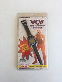 【送料無料】腕時計　ウォッチ　ゲームビンテージゲームelectronic game watch wcw systema vintage game watch 1991