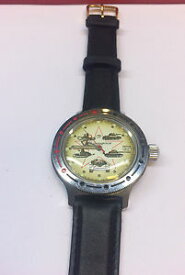 【送料無料】腕時計　ウォッチ　ロシアアラームロシアrusia reloj de pulsera reloj russia watch militruhr nos panzeruhr